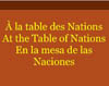 A la table des nations